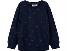 Name It dark sapphire dinosaur sweatshirt